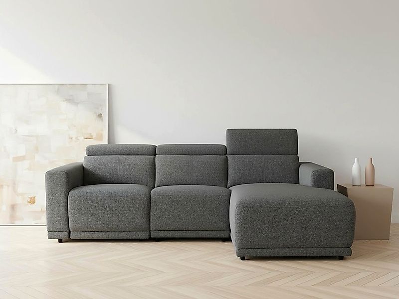 OTTO home Ecksofa "LEOO" mit USB A/C-Anschluss. Federkern, verstellbaren Ko günstig online kaufen