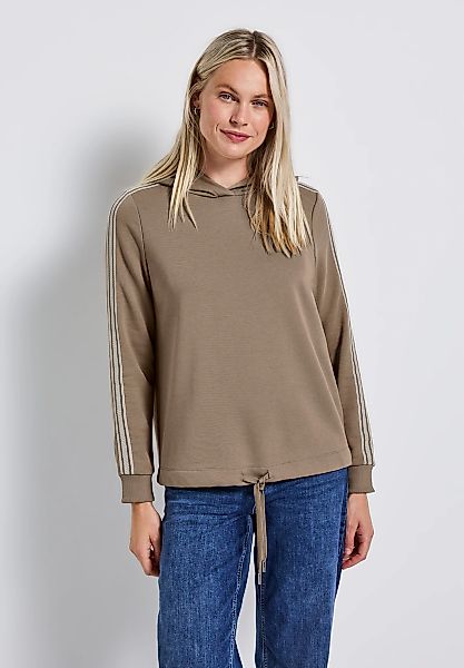 STREET ONE Hoodie, mit Tunnelzug am Saum günstig online kaufen
