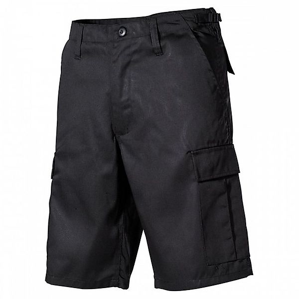 MFH Outdoorhose US Bermuda, BDU, schwarz, mit Seitentaschen günstig online kaufen