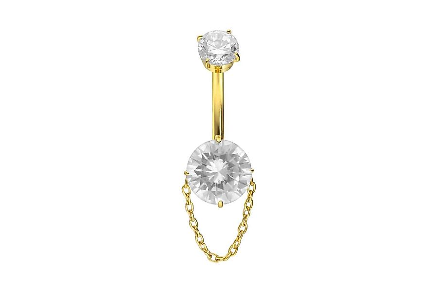 PIERCINGLINE Bauchnabelpiercing Titan Bananabell mit Innengewinde günstig online kaufen