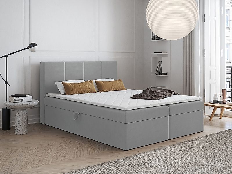 Godre Boxspringbett mit Bettkasten FARO 140x200 günstig online kaufen