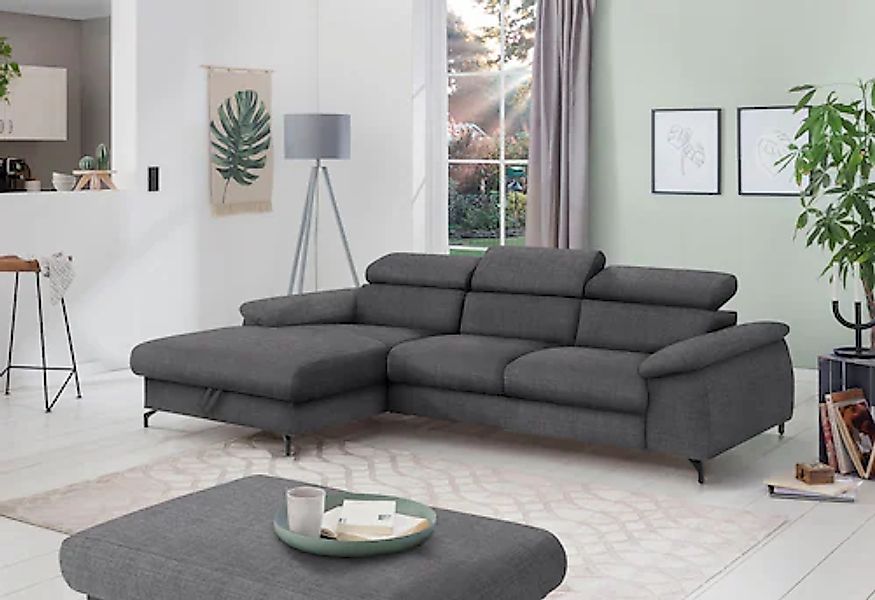 COTTA Polstergarnitur »Komaris L-Form«, (Set), Set bestehend aus: Ecksofa m günstig online kaufen