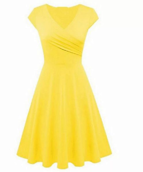 KIKI A-Linien-Kleid Rot rock damen knielang,Partykleid,Shaping-Kleid,Sommer günstig online kaufen