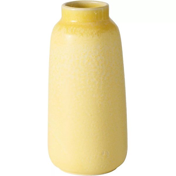 Boltze Vase Jerson 17 cm x Ø 8 cm Gelb günstig online kaufen