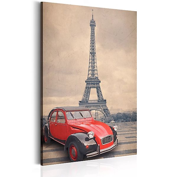 Wandbild - Retro Paris günstig online kaufen