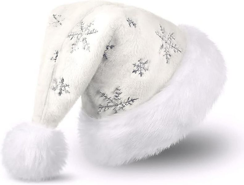 Coonoor Bommelmütze Weihnachtsmütze Erwachsene Nikolausmütze Dicker günstig online kaufen