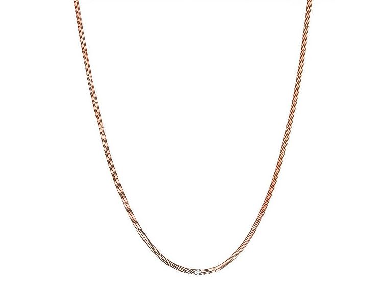 Glanzstücke München Silberkette roségold, aus Sterling Silber günstig online kaufen