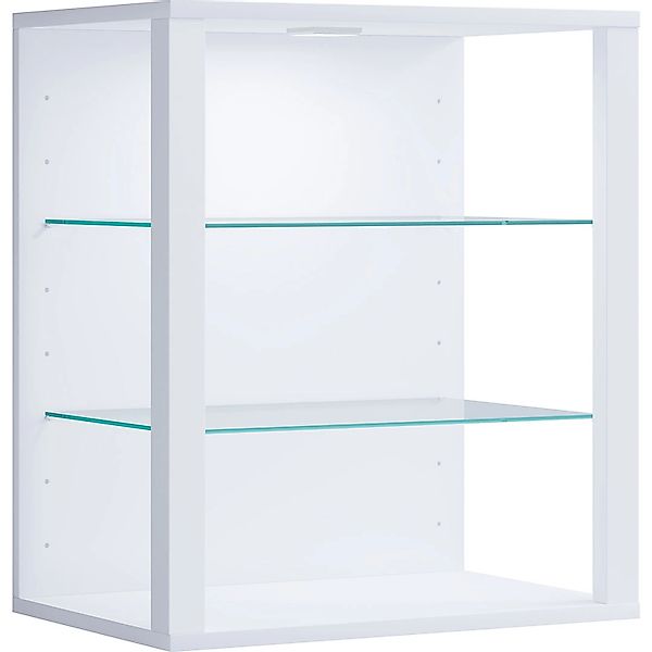ebuy24 GlasolSW Vitrinenschrank Wandhängend Weiß günstig online kaufen