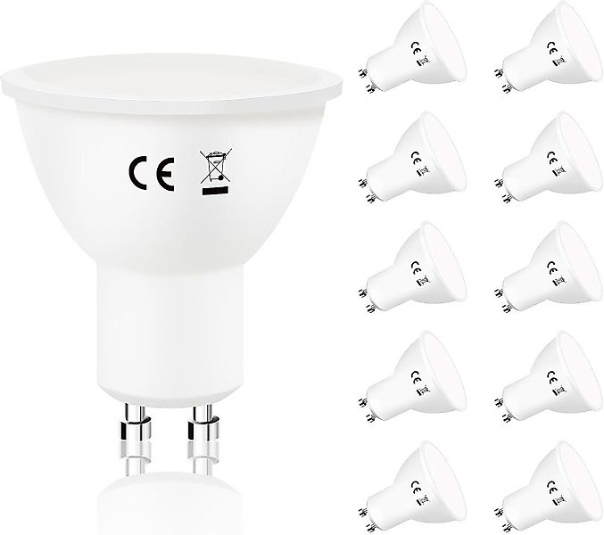 Nettlife LED-Leuchtmittel 6W Energiesparlampe Abstrahlwinkel 110° günstig online kaufen