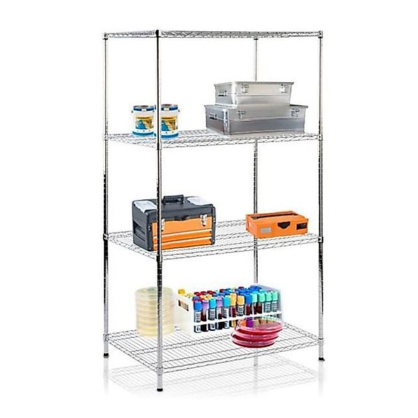 casa pura Regal Himalaya, Gitterregal in 4 Größen, Standregal aus Stahl, 4 günstig online kaufen