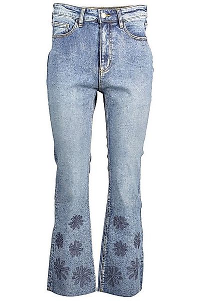 Desigual 5-Pocket-Jeans Trendige Damen-Jeans mit Stickerei und Waschungseff günstig online kaufen