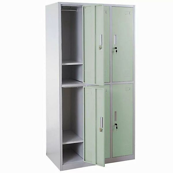 MCW Mehrzweckschrank Preston T829-6 Metallschrank, Drehriegelschloss inkl. günstig online kaufen