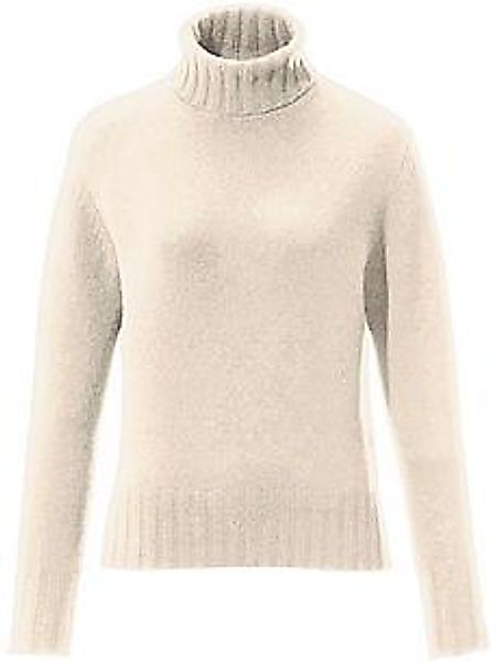 Pullover aus 100% Premium-Kaschmir Peter Hahn Cashmere weiss günstig online kaufen