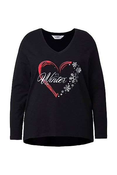 Angel of Style Longshirt T-Shirt Weihnachtsherz günstig online kaufen