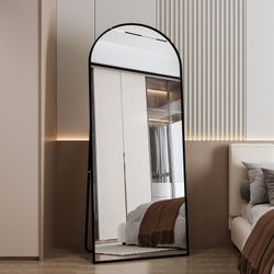 PXloue Ganzkörperspiegel 180x80 Oval Wandspiegel Standspiegel günstig online kaufen