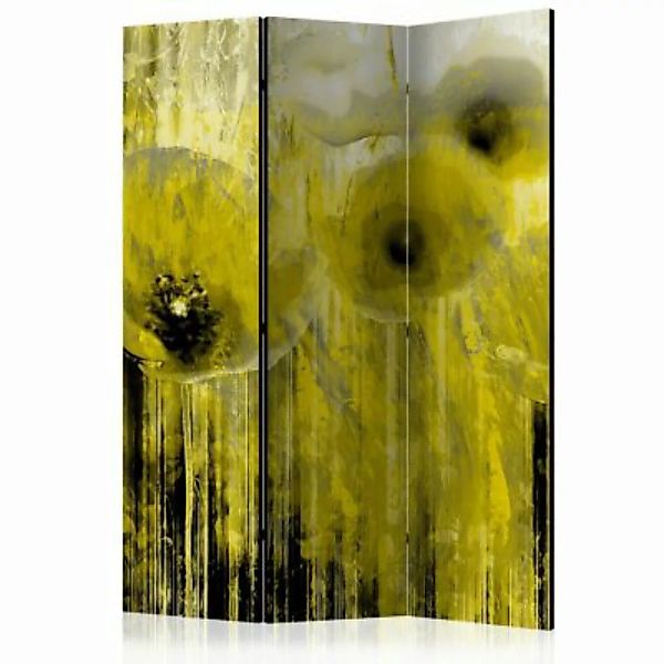artgeist Paravent Yellow madness [Room Dividers] gelb-kombi Gr. 135 x 172 günstig online kaufen