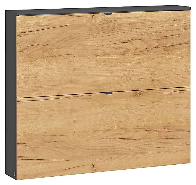 Vito Schuhschrank RENELL, Graphit Dekor, Navarra günstig online kaufen