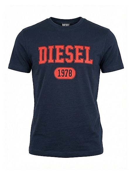 Diesel Rundhalsshirt Slim Fit Logo Shirt - T-DIEGOR 1-A günstig online kaufen