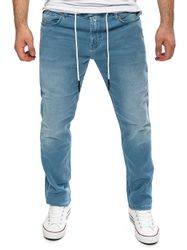 Yazubi Slim-fit-Jeans Herren Sweathose in Jeansoptik günstig online kaufen