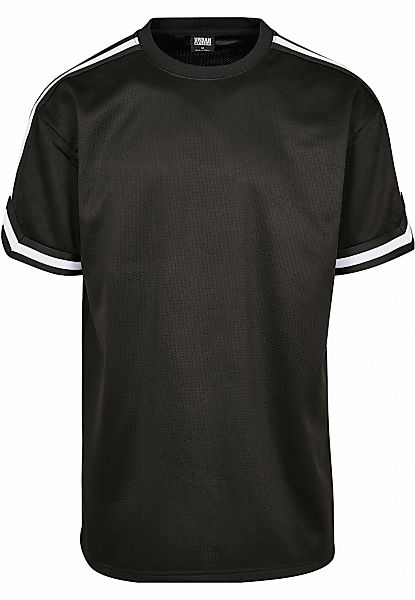 URBAN CLASSICS T-Shirt "Urban Classics Herren Oversized Stripes Mesh Tee", günstig online kaufen