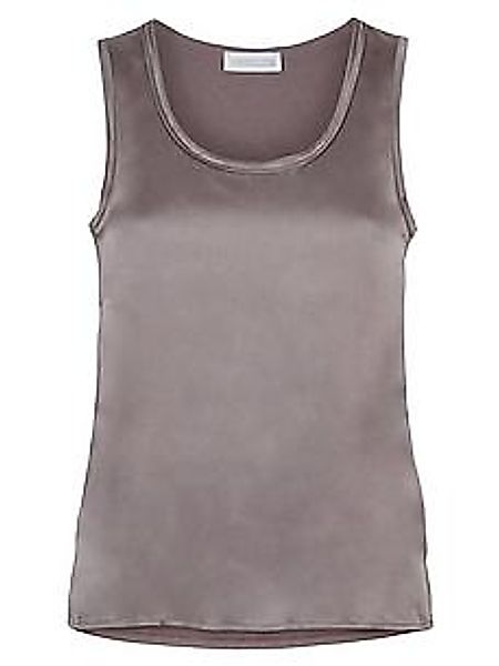 Rundhals-Top Seide St. Emile beige günstig online kaufen