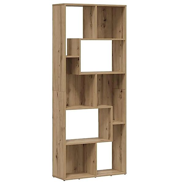 vidaXL Bücherregal Artisan Eiche 67 x 24 x 161 cm Holzwerkstoff 856015 günstig online kaufen