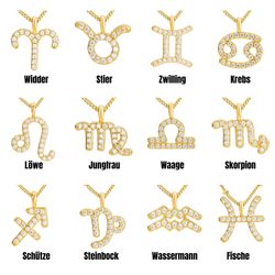 Brandlinger Kette mit Anhänger Sternzeichenkette, Silber günstig online kaufen