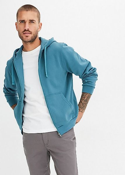 bonprix Kapuzensweatjacke Kapuzen-Sweatjacke mit Reißverschluss günstig online kaufen