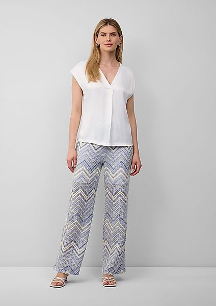 s.Oliver BLACK LABEL Stoffhose Wide-Leg-Hose aus günstig online kaufen