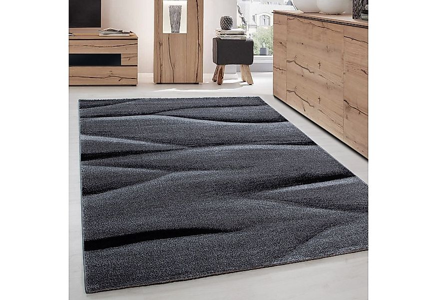 Carpettex Frisé-Teppich Ombre Design, Läufer, Höhe: 11 mm, Kurzflor Teppich günstig online kaufen