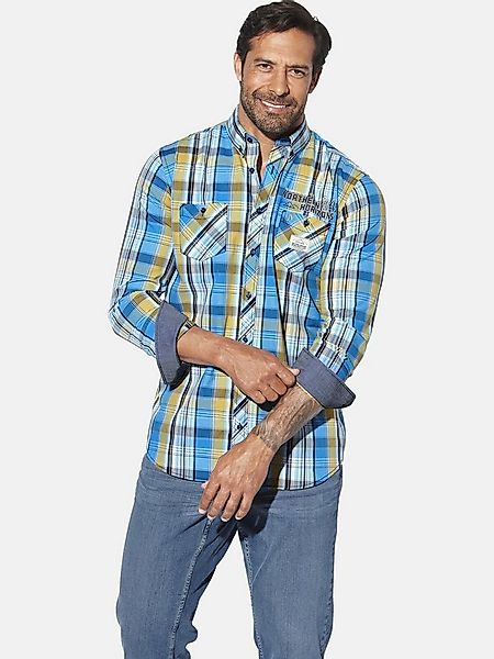 Jan Vanderstorm Langarmhemd JORHEIM mit Brusttaschen günstig online kaufen