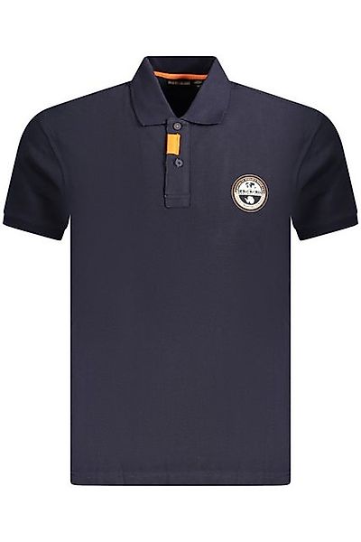 Napapijri Poloshirt Herren Kurzarm-Polo in Blau – Entspannte Passform günstig online kaufen