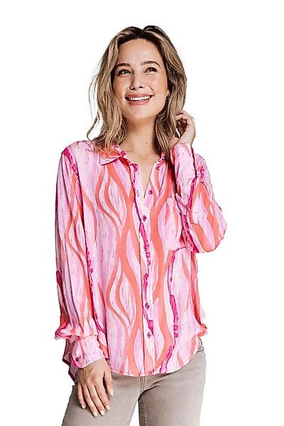 Zhrill Langarmbluse Bluse ZHFLEUR Rosa günstig online kaufen