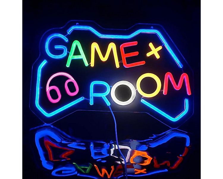 MUPOO LED Dekolicht Game Room LED-Neonschild,Dimmbar Wanddekoration,USB Neo günstig online kaufen