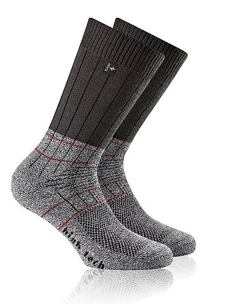 Rohner Socks Wandersocken Fibre High Tech (Coolmax-Fasern/Merinowolle) anth günstig online kaufen