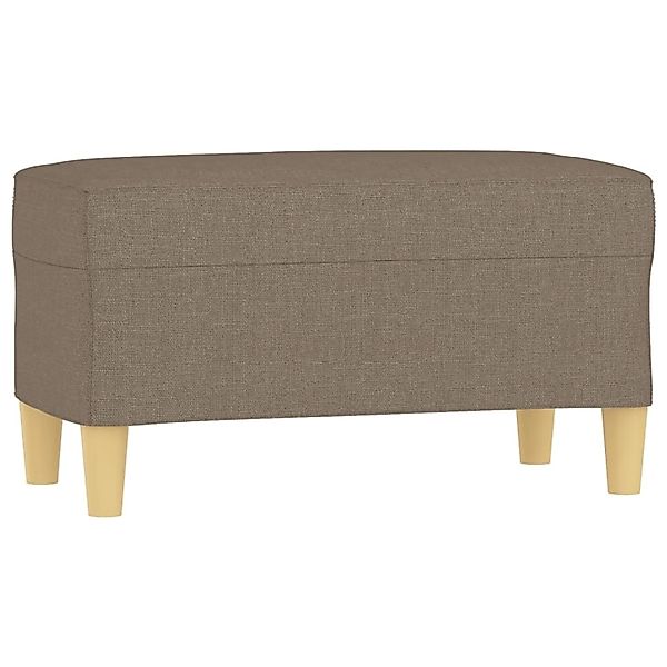 vidaXL Sitzbank Taupe 70x35x41 cm Stoff 349374 günstig online kaufen