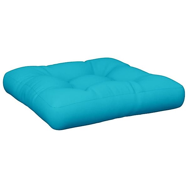 vidaXL Sitzauflage Palettenkissen Türkis 60x60x12 cm günstig online kaufen