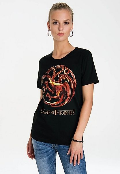 LOGOSHIRT T-Shirt "Game of Thrones" mit lizenziertem Originaldesign günstig online kaufen