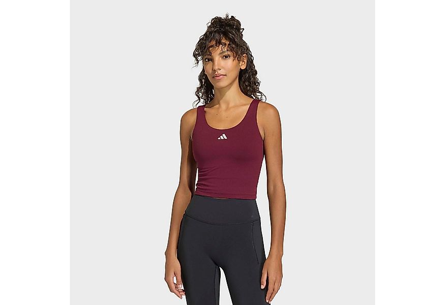 adidas Performance Tanktop 3-STREIFEN STUDIO ALL ME, LEICHT STÜTZEND günstig online kaufen