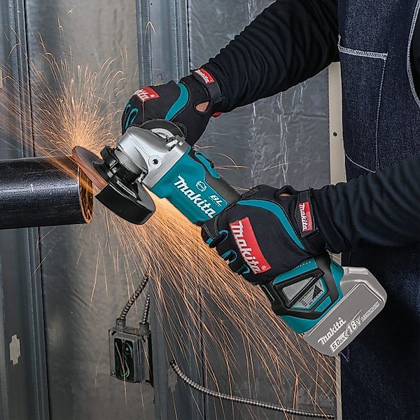 Makita Akku-Winkelschleifer DGA513RTJ, (Set), inkl. Akku, günstig online kaufen
