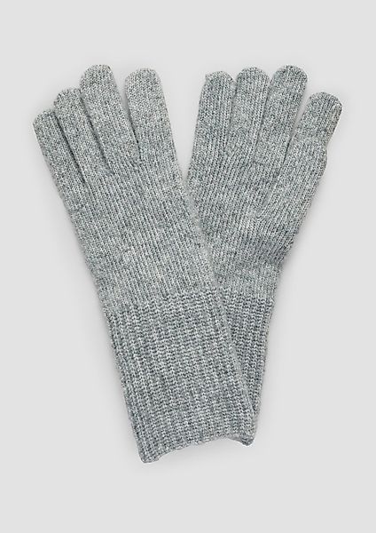 s.Oliver Strickhandschuhe Handschuhe Strickhandschuhe aus Wollmix günstig online kaufen