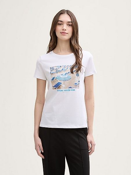 TOM TAILOR Denim T-Shirt T-Shirt mit Fotoprint günstig online kaufen