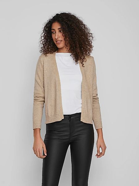 Vila Cardigan "VIRIL SHORT L/S KNIT CARDIGAN-NOOS" Materialmix, regular fit günstig online kaufen
