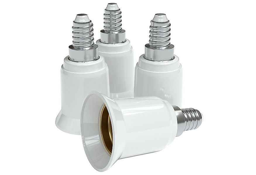 EAZY CASE Lampenfassung Lampensockel Sets E14 auf E27 Adapter Fassung Lampe günstig online kaufen
