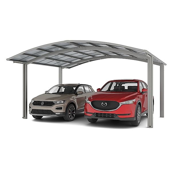 Ximax Carport Portoforte-80 M-Ausführung Edelstahl-Look günstig online kaufen