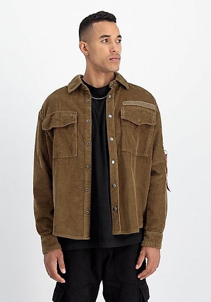 Alpha Industries Hemdjacke Cord Overshirt günstig online kaufen