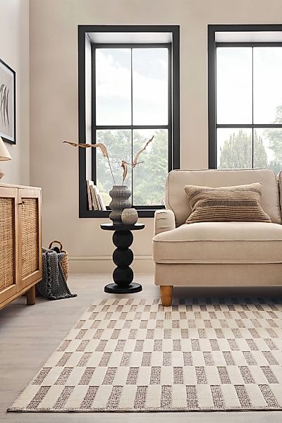 FLAIR RUGS Teppich »Marlowe«, rechteckig, 4 mm Höhe, Waschbarer Geometrisch günstig online kaufen