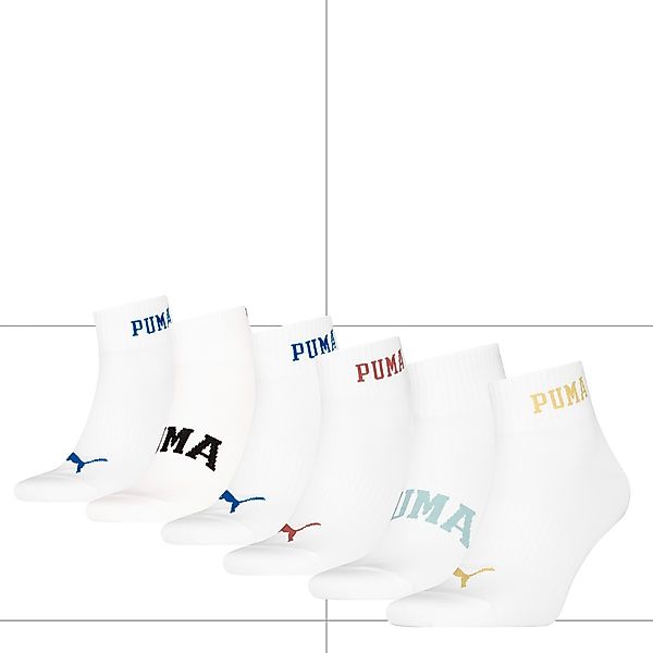 PUMA Kurzsocken, (6er Pack), mit weichem Materialmix günstig online kaufen