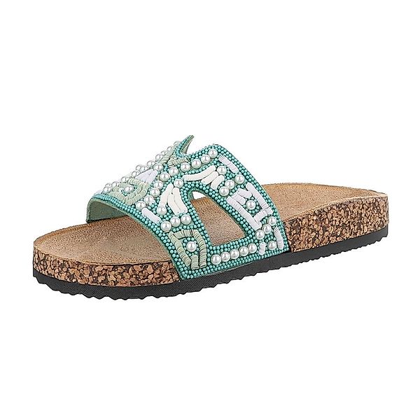 Ital-Design Damen Mules Freizeit Pantolette (86706624) günstig online kaufen