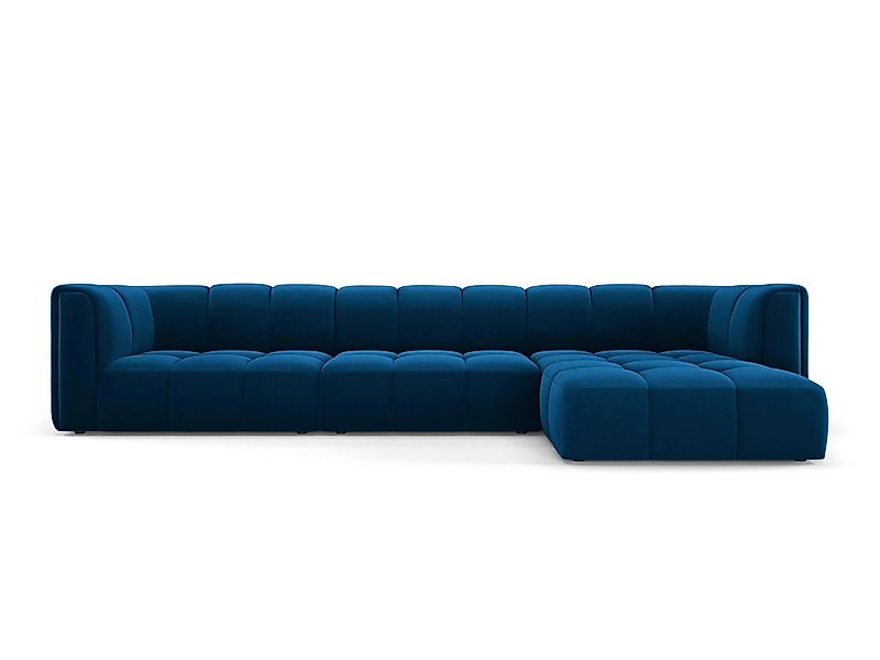 Milo Casa | Ecksofa Francesca Samt rechts 5-Sitzer günstig online kaufen